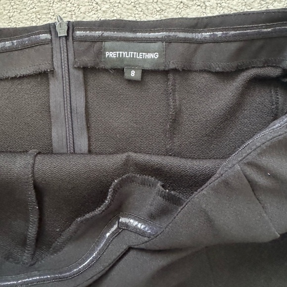 PrettyLittleThing black strapless mini dress - Picture 7 of 9